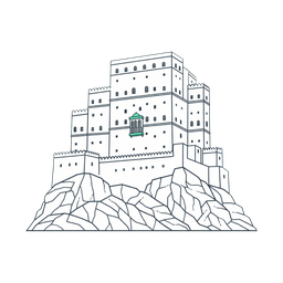 رسم يرمز إلى المكلا